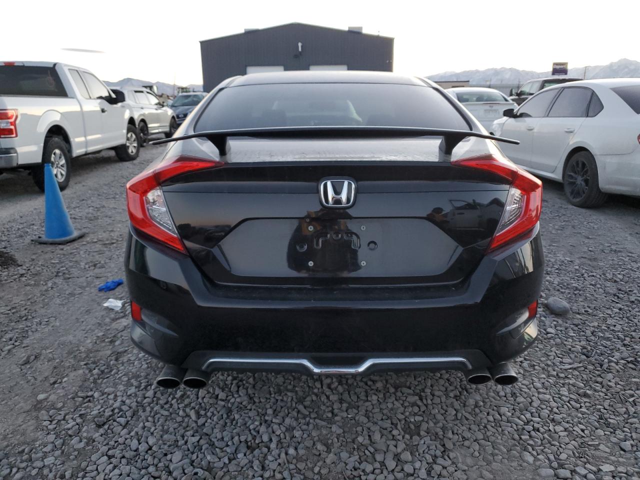 2016 Honda Civic VIN 19XFC2F72GE091713 Copart auction photo, front end damage thumbnail 6