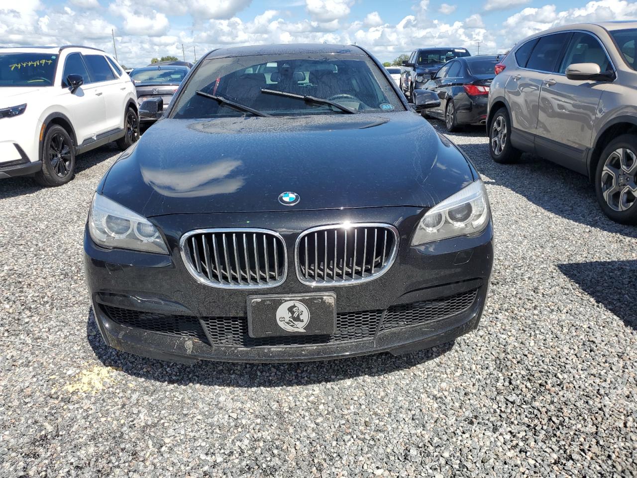 2015 BMW 7er VIN WBAYE4C55FD947410 Copart auction photo, water/flood damage thumbnail 5