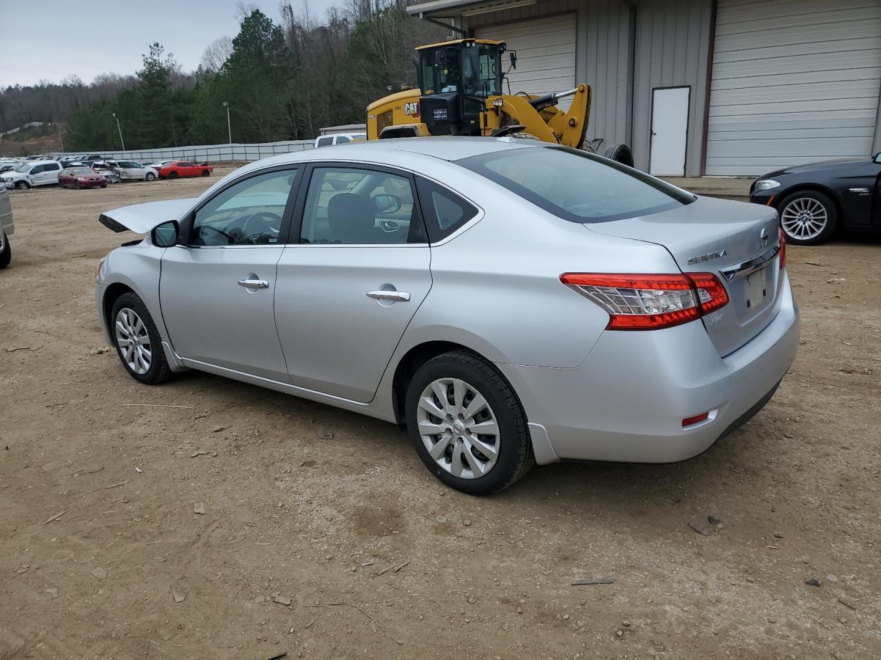 2015 Nissan Sentra VIN 3N1AB7AP0FY257518 Copart auction photo, front end damage thumbnail 2
