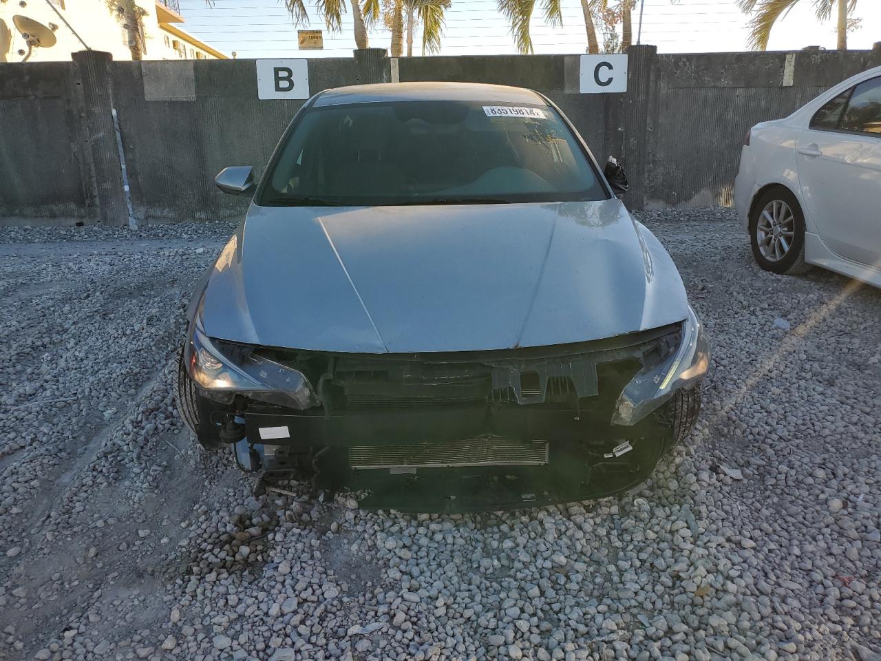 2023 Hyundai Elantra VIN 5NPLL4AG8PH100996 Copart auction photo, front end damage thumbnail 5