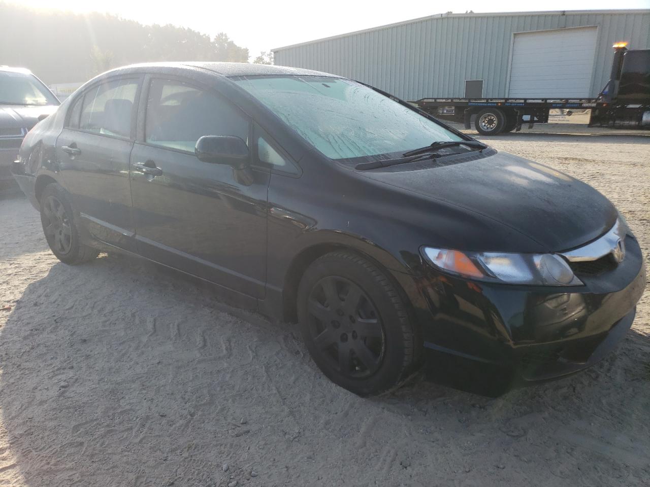 2011 Honda Civic VIN 2HGFA1F59BH517443 Copart auction photo, rear end / minor dent/scratches damage thumbnail 4