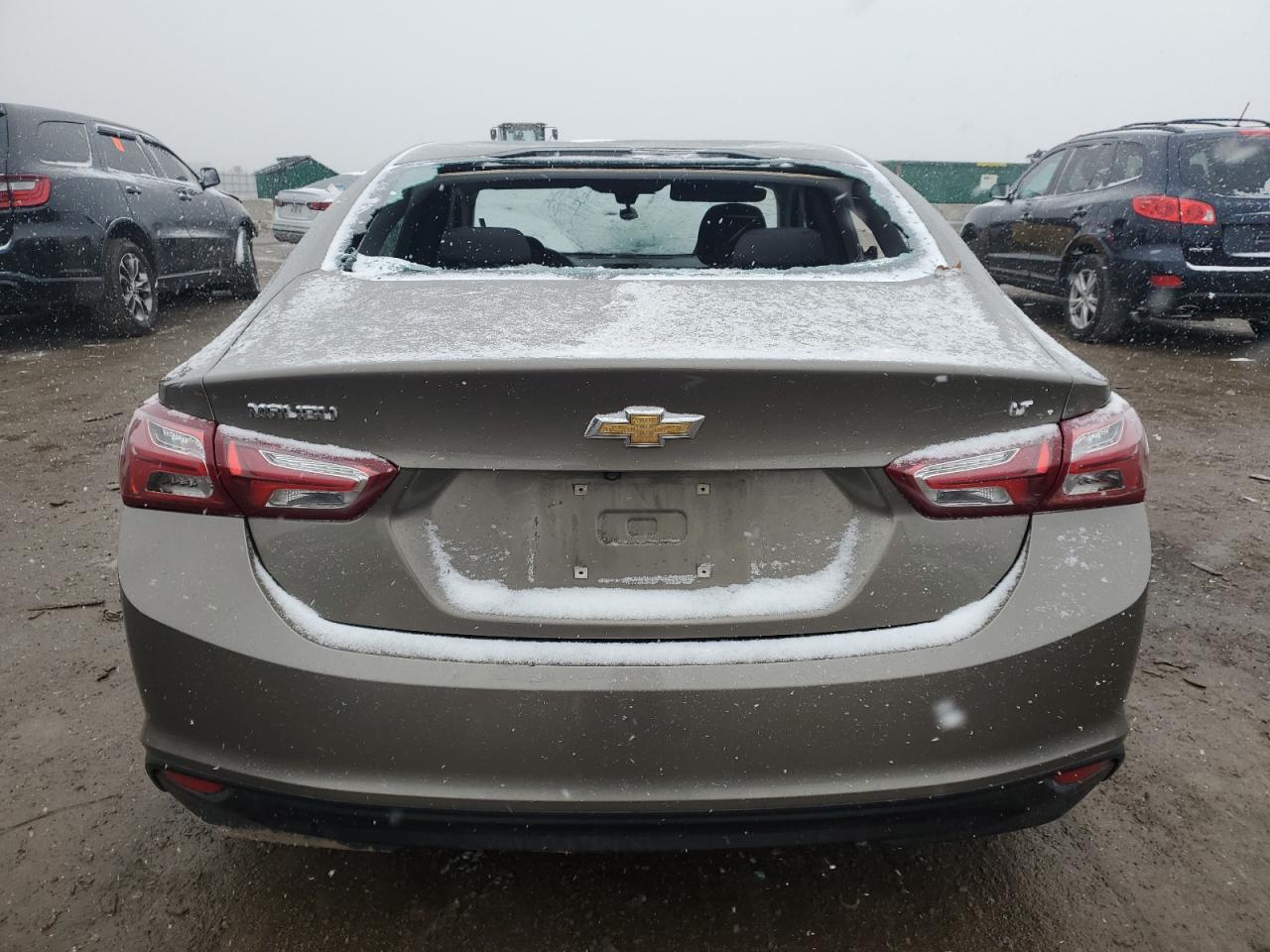 2020 Chevrolet Malibu VIN 1G1ZD5ST5LF053982 Copart auction photo, vandalism / top/roof damage thumbnail 6