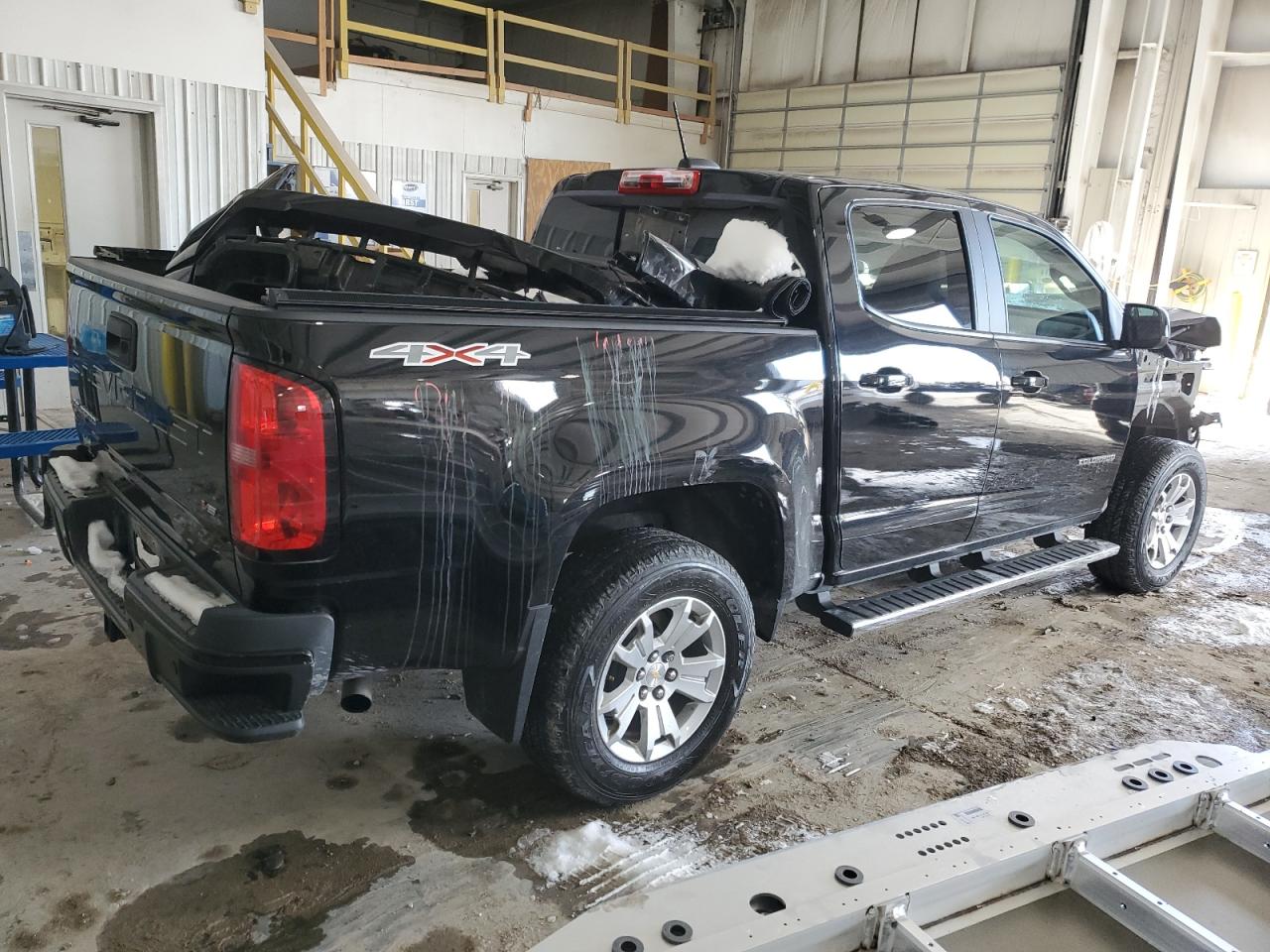 2021 Chevrolet Colorado VIN 1GCGTCEN1M1245983 Copart auction photo, front end damage thumbnail 3