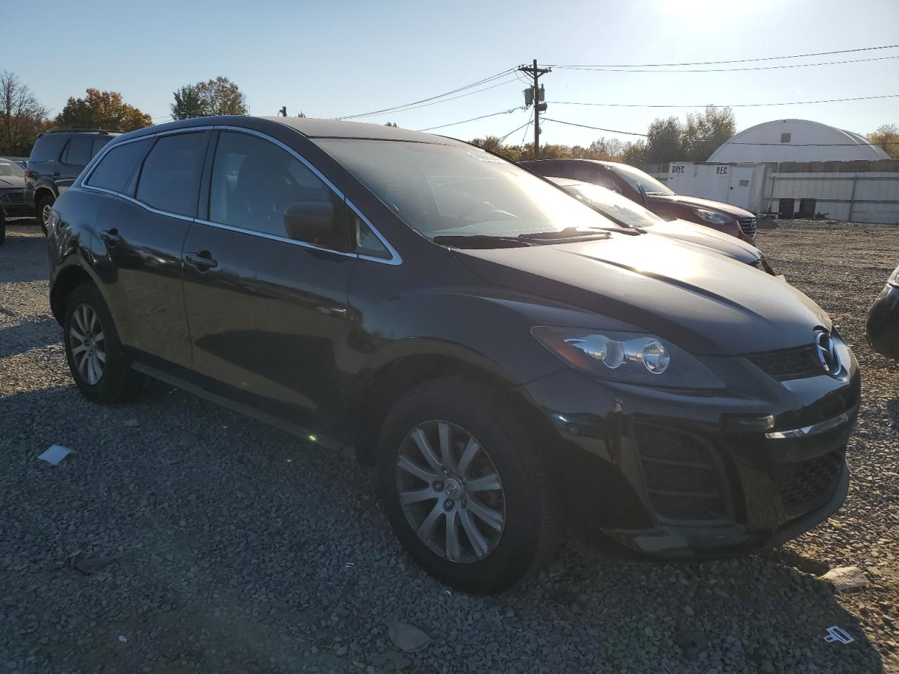 2010 Mazda CX-7 VIN JM3ER2WM6A0313726 Copart auction photo, rear end / minor dent/scratches damage thumbnail 4