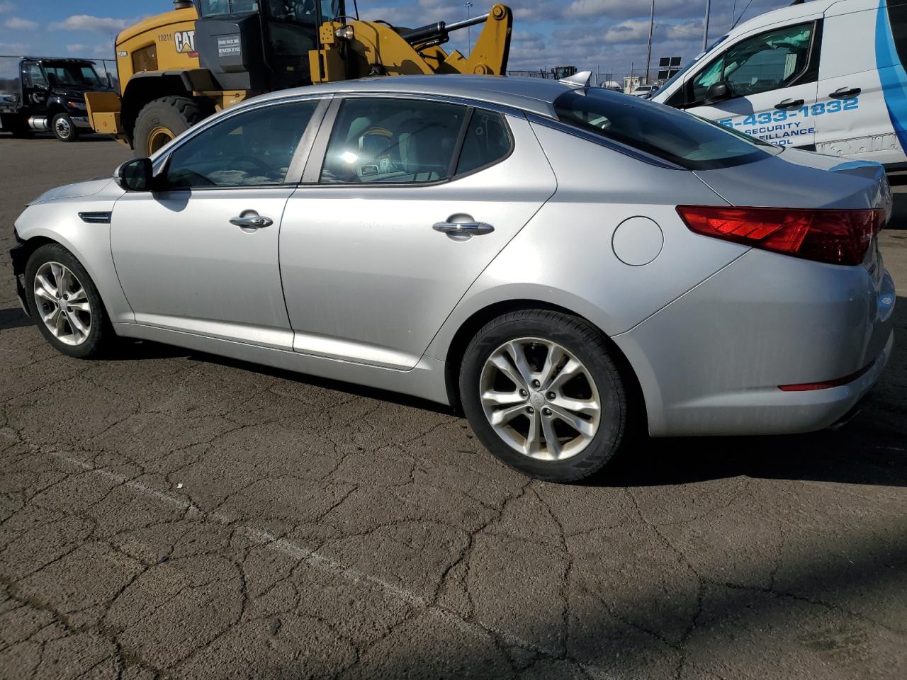 2012 KIA Optima VIN 5XXGM4A73CG057124 Copart auction photo, front end damage thumbnail 2