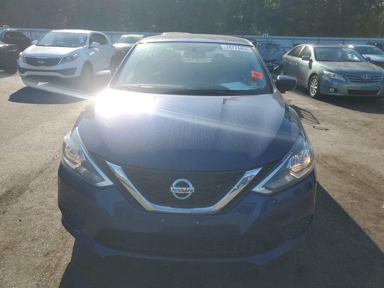 2017 Nissan Sentra VIN 3N1AB7AP2HY382894 Copart auction photo, rear end damage thumbnail 5