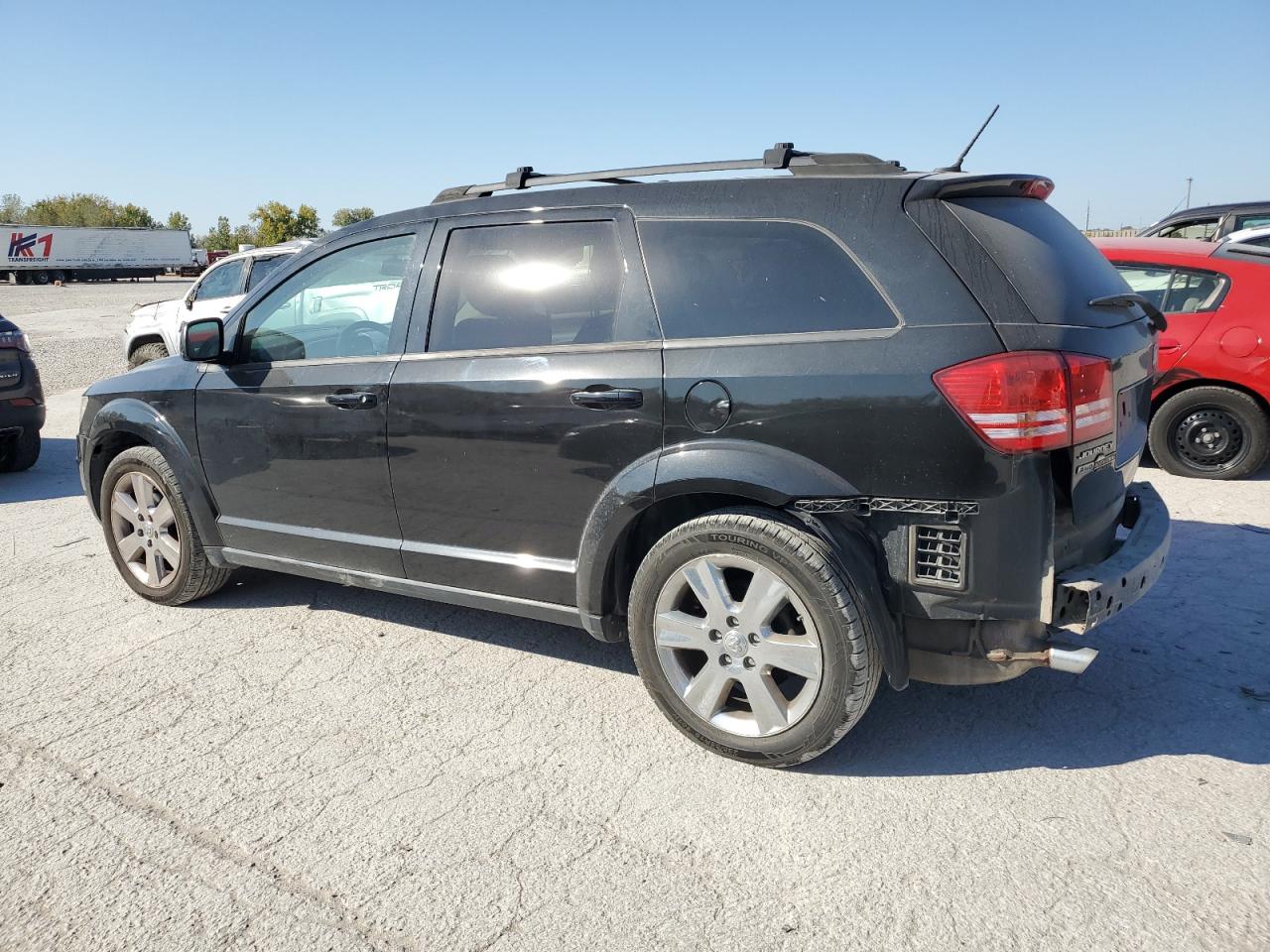 2009 Dodge Journey VIN 3D4GH57V89T217112 Copart auction photo, rear end / minor dent/scratches damage thumbnail 2