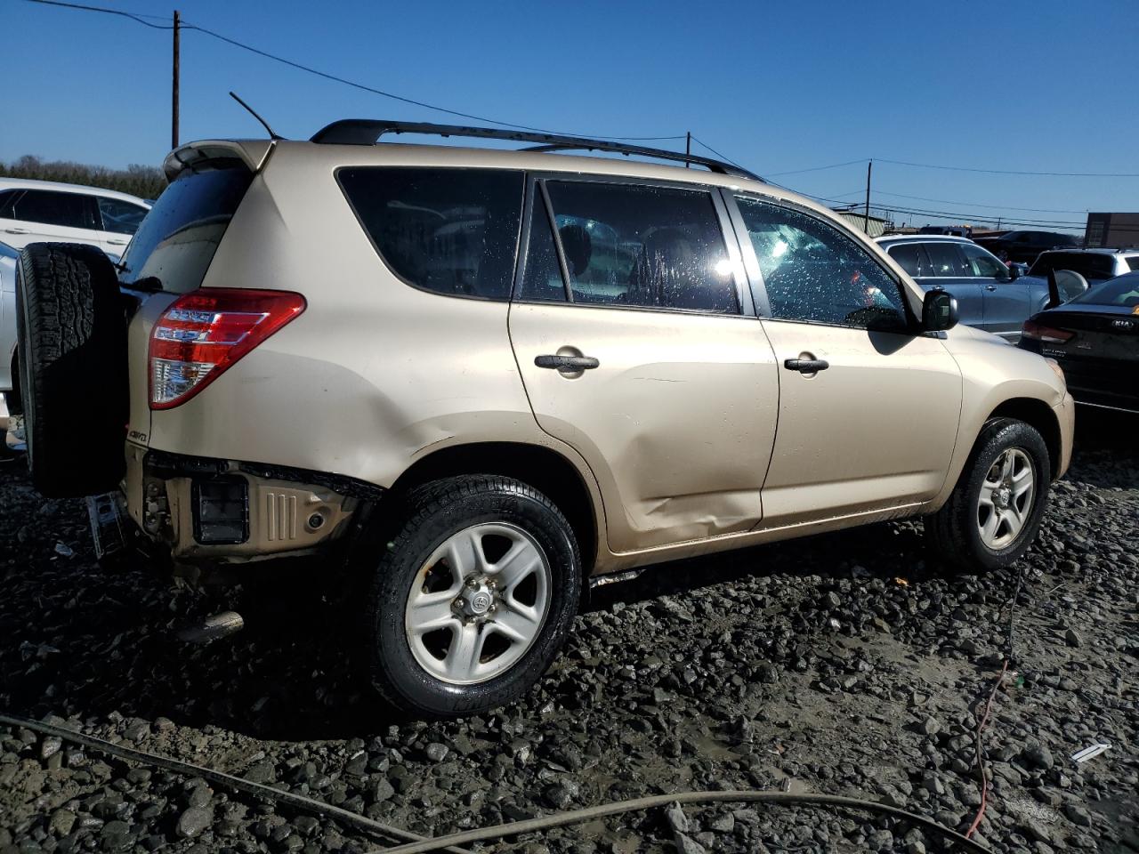 2010 Toyota RAV 4 VIN 2T3BF4DV1AW057633 Copart auction photo, rear end / minor dent/scratches damage thumbnail 3