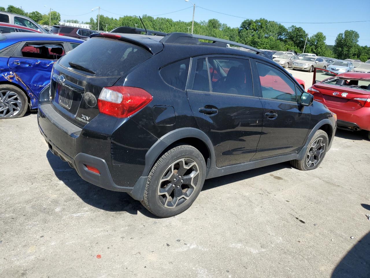 2014 Subaru XV VIN JF2GPACC6E8304367 Copart auction photo, normal wear damage thumbnail 3