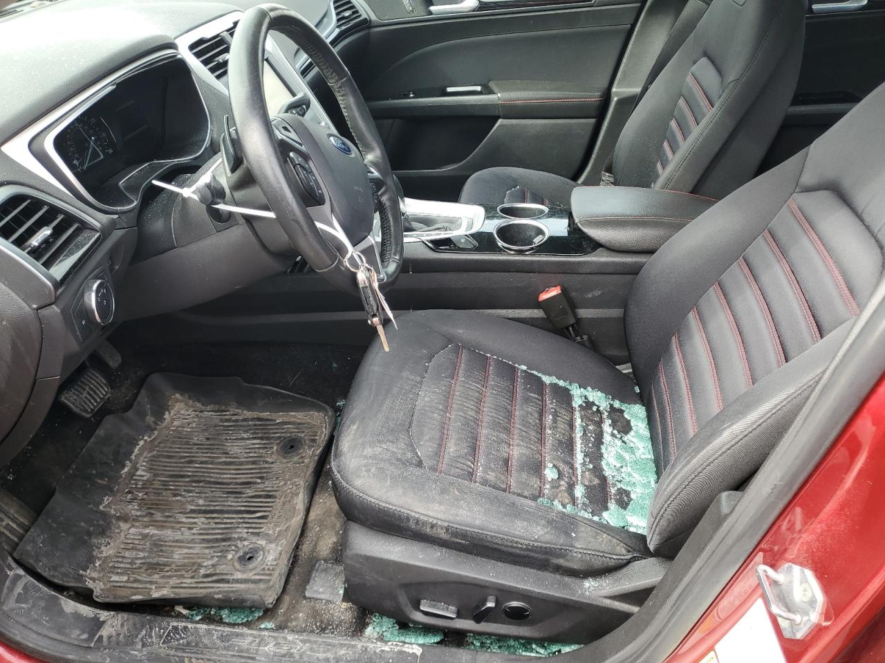 2013 Ford Fusion VIN 3FA6P0H92DR132505 Copart auction photo, side damage thumbnail 7