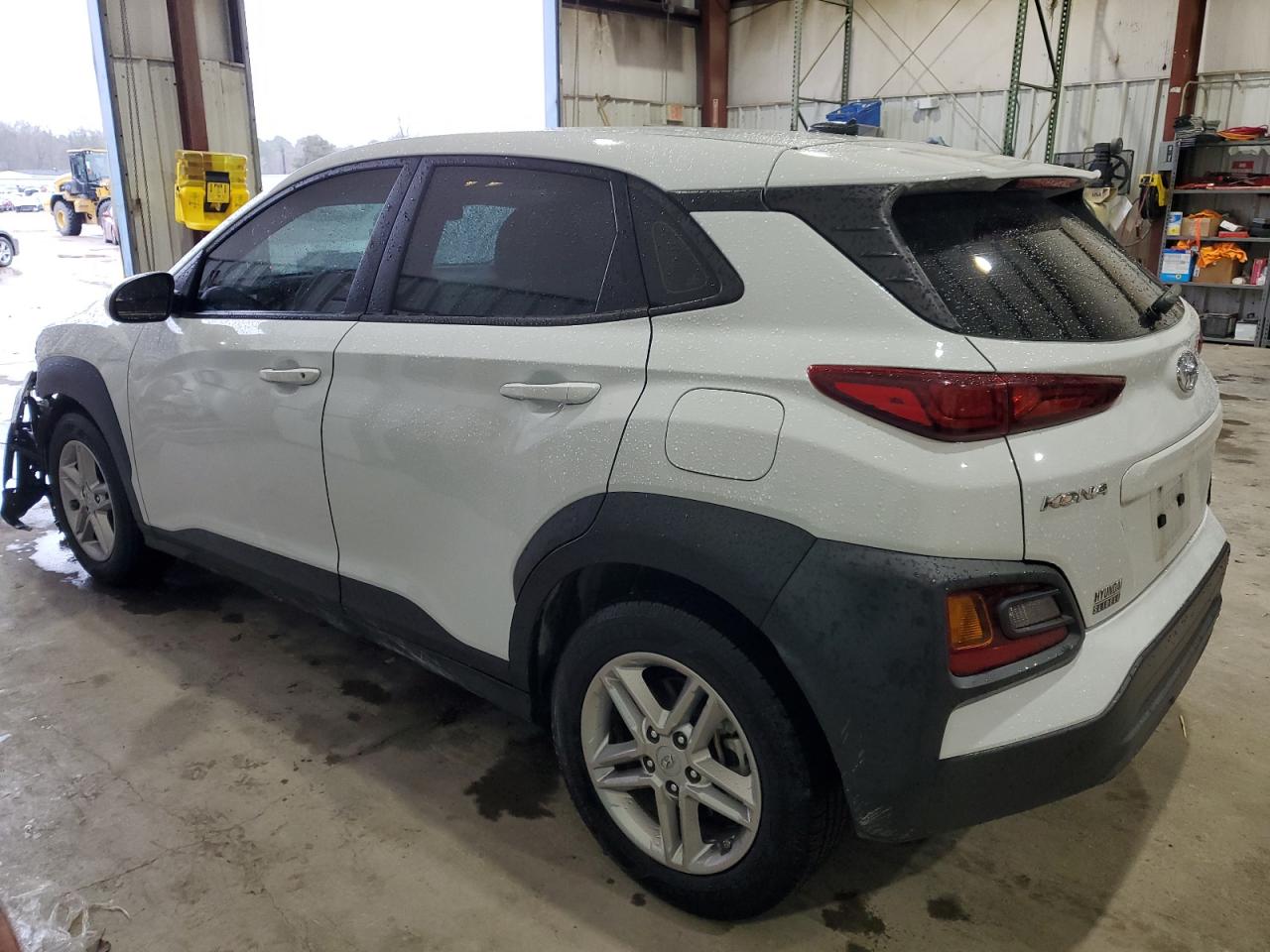 2021 Hyundai Kona VIN KM8K1CAA0MU699638 Copart auction photo, front end / side damage thumbnail 2