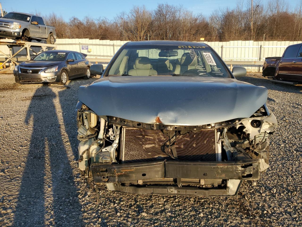 2007 Toyota Camry VIN 4T1BK46K57U551235 Copart auction photo, front end / side damage thumbnail 5