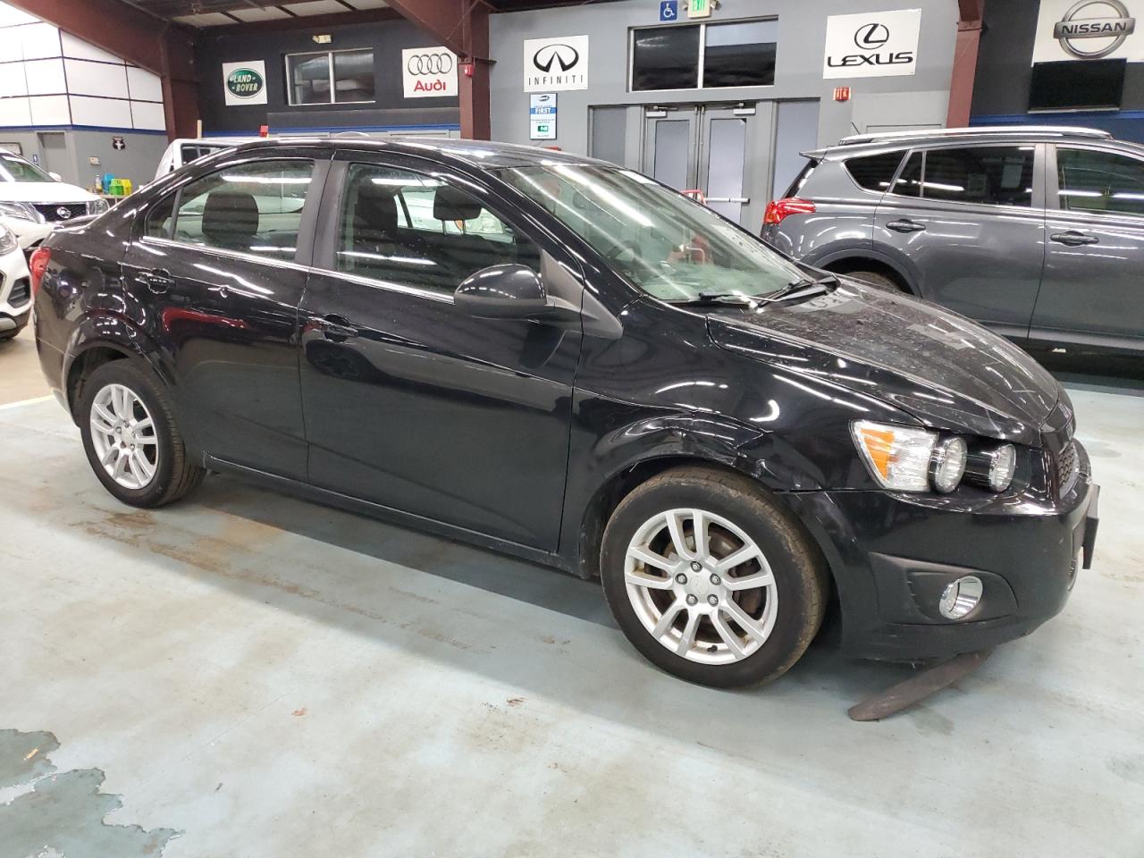 2016 Chevrolet Sonic VIN 1G1JC5SG5G4116695 Copart auction photo, minor dent/scratches damage thumbnail 4