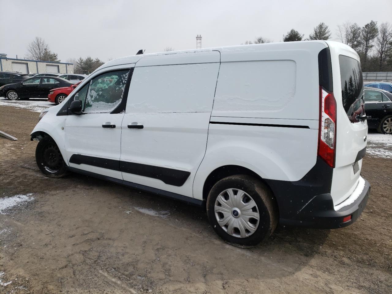 2020 Ford Transit VIN NM0LE7E2XL1469304 Copart auction photo, front end / undercarriage damage thumbnail 2