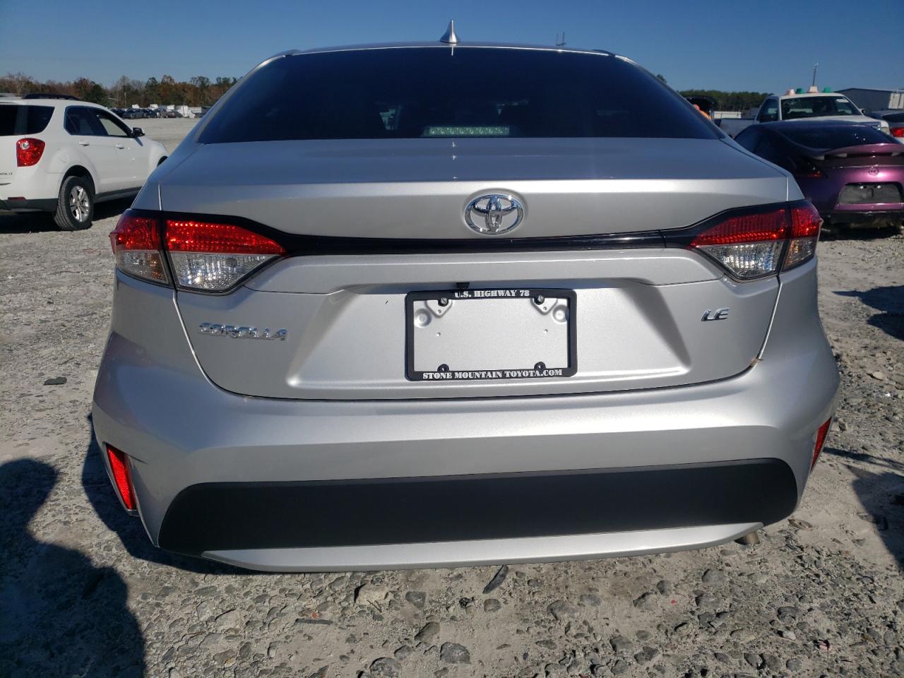 2021 Toyota Corolla VIN 5YFEPMAE4MP265261 Copart auction photo, front end damage thumbnail 6