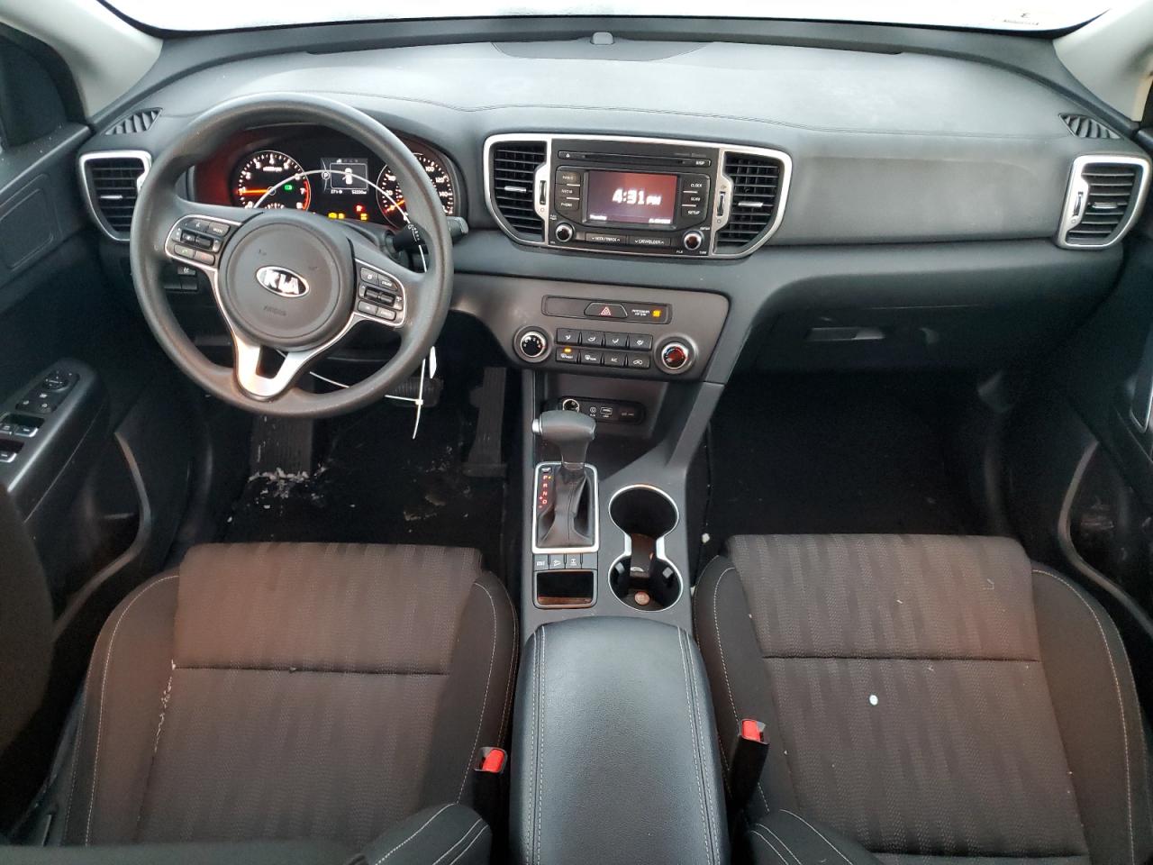 2019 KIA Sportage VIN KNDPMCAC8K7553647 Copart auction photo, front end / side damage thumbnail 8