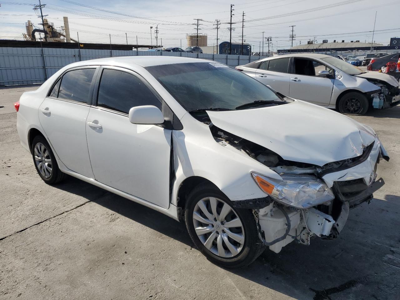2012 Toyota Corolla VIN JTDBU4EE3C9173472 Copart auction photo, front end damage thumbnail 4