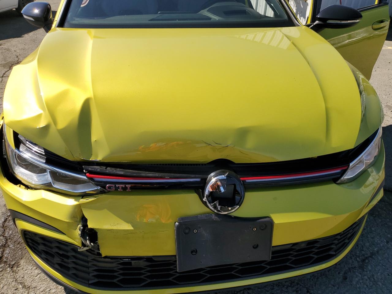 2022 Volkswagen GTI VIN WVW687CD5NW119712 Copart auction photo, front end damage thumbnail 12