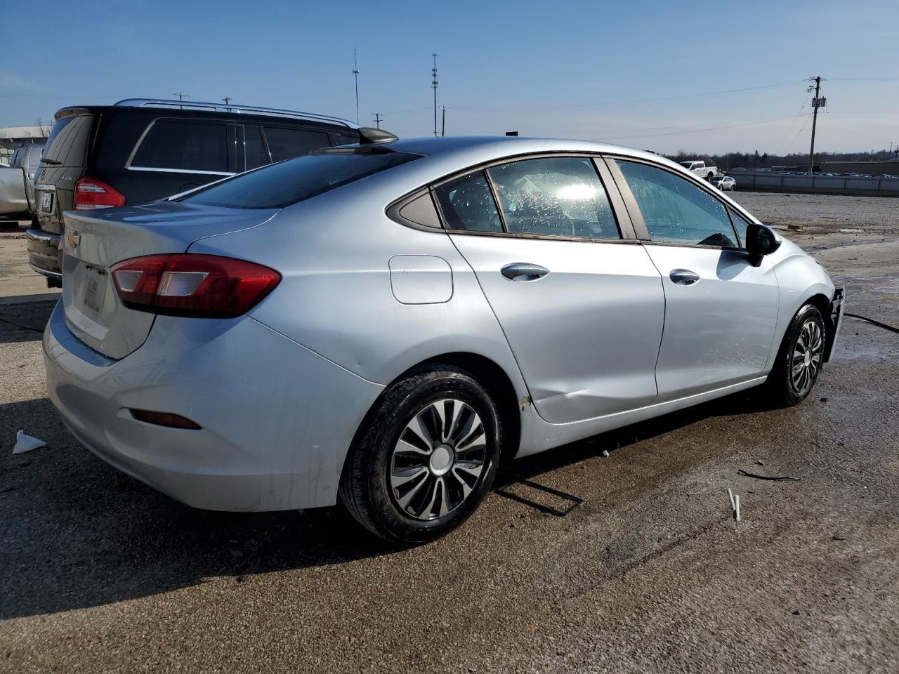 2017 Chevrolet Cruze VIN 1G1BC5SM2H7126076 Copart auction photo, front end damage thumbnail 3