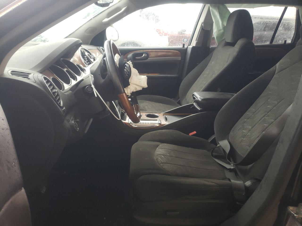 2010 Buick Enclave VIN 5GALRAEDXAJ263050 Copart auction photo, front end / side damage thumbnail 7