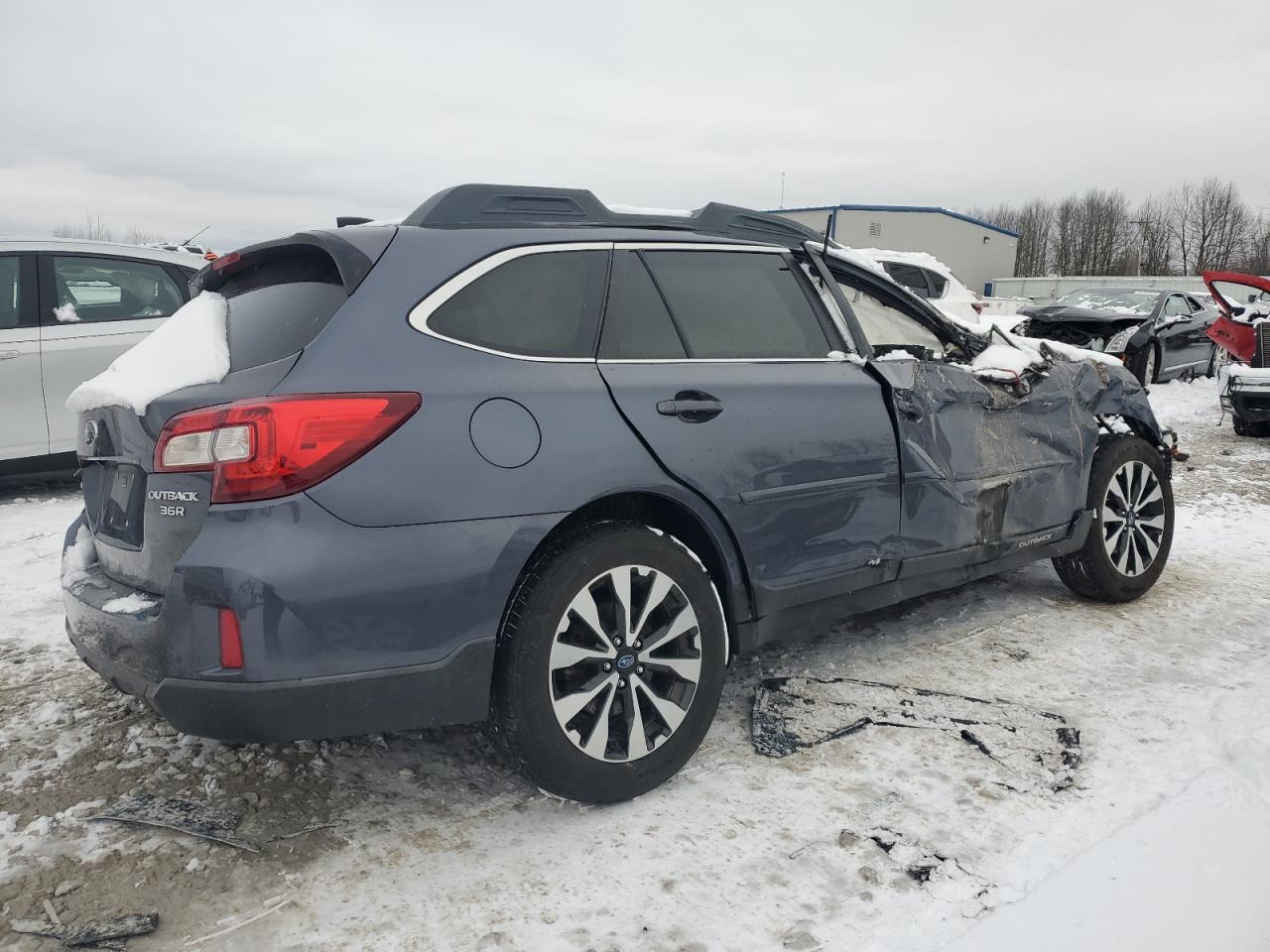 2016 Subaru Outback VIN 4S4BSENC9G3337175 Copart auction photo, all over damage thumbnail 3