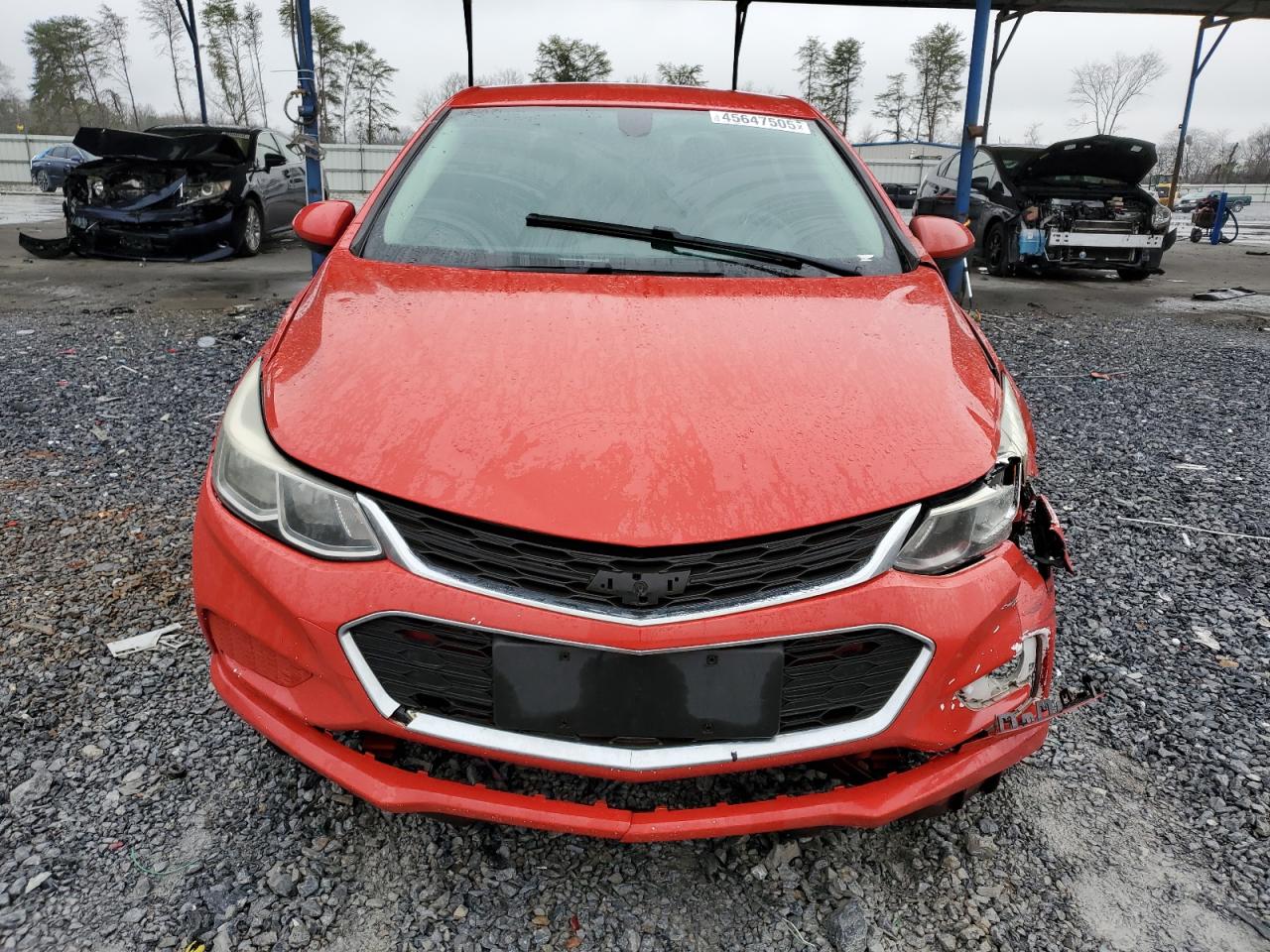 2017 Chevrolet Cruze VIN 1G1BC5SM8H7115941 Copart auction photo, front end damage thumbnail 5