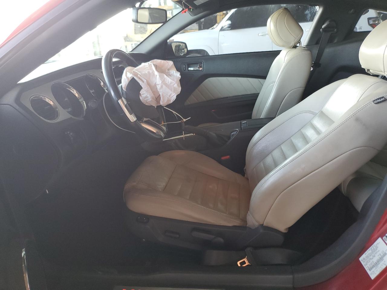 2014 Ford Mustang VIN 1ZVBP8AM6E5233800 Copart auction photo, rear end / front end damage thumbnail 7