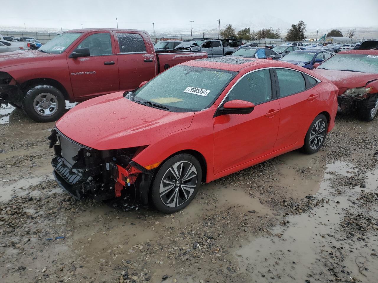 2016 Honda Civic VIN 2HGFC1F31GH654652