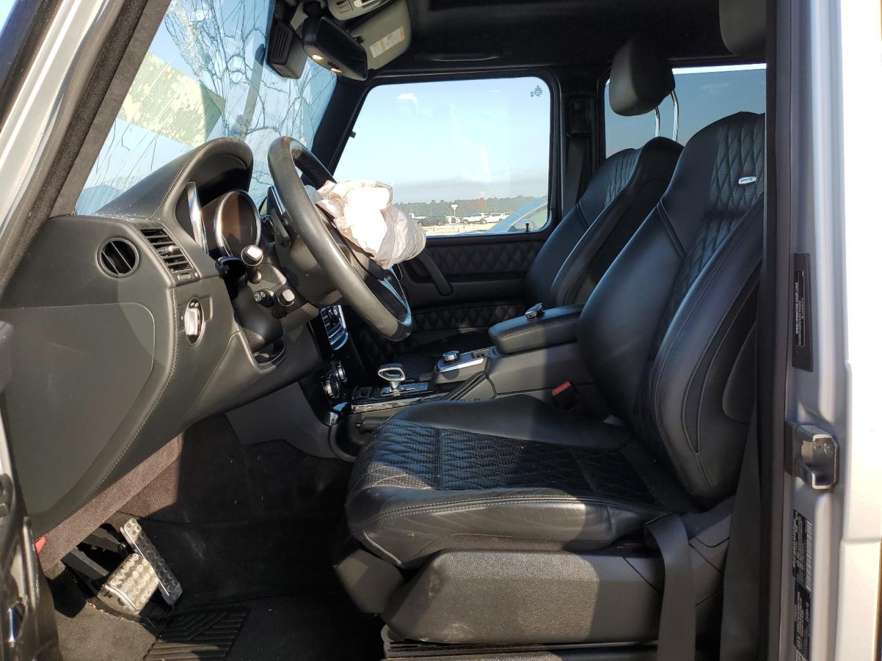 2016 Mercedes-Benz G-klasse VIN WDCYC7DFXGX245482 Copart auction photo, front end damage thumbnail 7