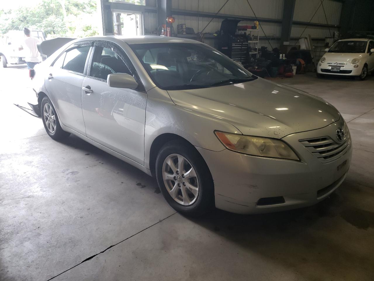 2007 Toyota Camry VIN JTNBE46K573103767 Copart auction photo, rear end damage thumbnail 4