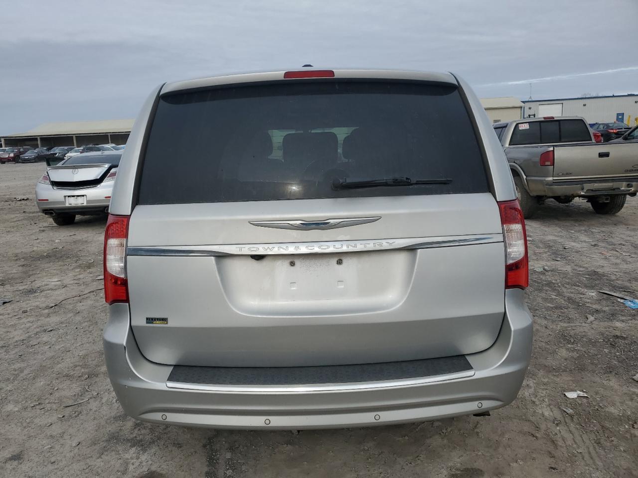 2012 Chrysler Town & Country VIN 2C4RC1BG1CR140180 Copart auction photo, front end / undercarriage damage thumbnail 6