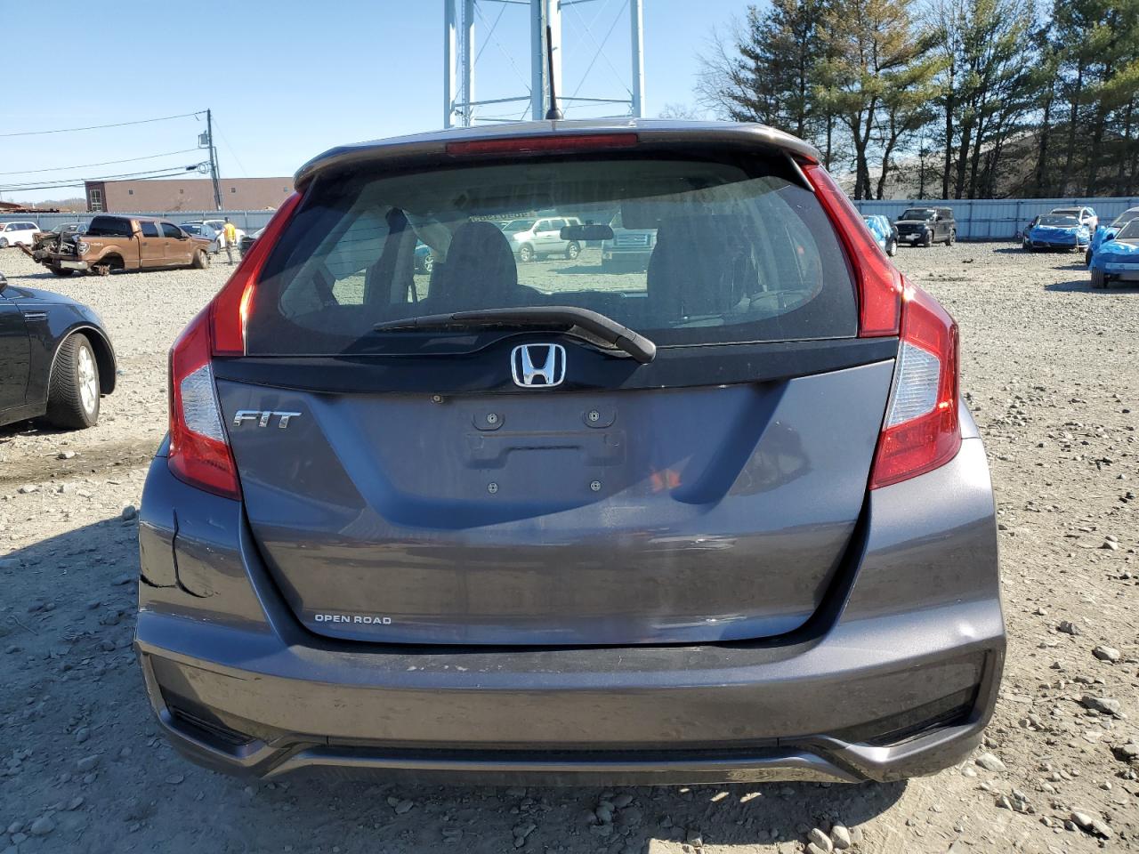 2020 Honda Fit VIN 3HGGK5H42LM712820 Copart auction photo, side / front end damage thumbnail 6