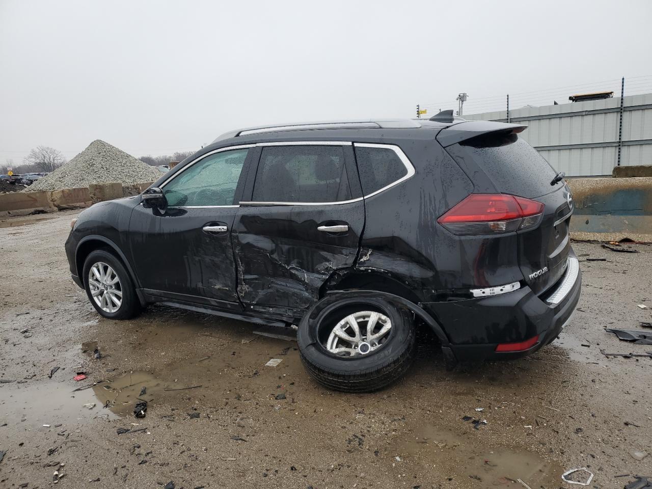 2018 Nissan Rogue VIN 5N1AT2MV6JC768767 Copart auction photo, rear end / side damage thumbnail 2
