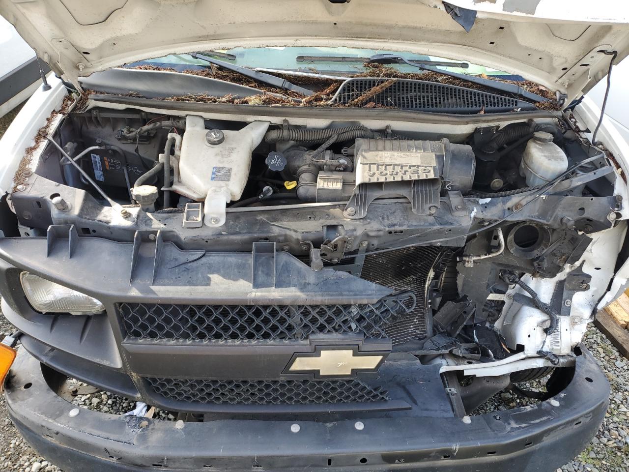 2012 Chevrolet Express VIN 1GCZGUBGXC1112310 Copart auction photo, front end damage thumbnail 12