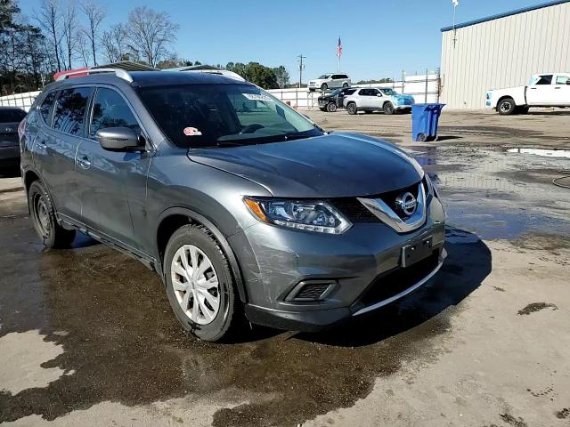 2016 Nissan Rogue VIN KNMAT2MT7GP732705 Copart auction photo, side / front end damage thumbnail 13