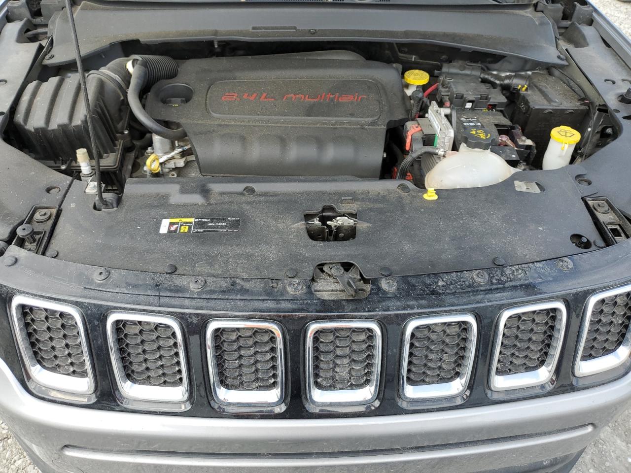 2017 Jeep Compass VIN 3C4NJDBB7HT681782 Copart auction photo, rear end damage thumbnail 11