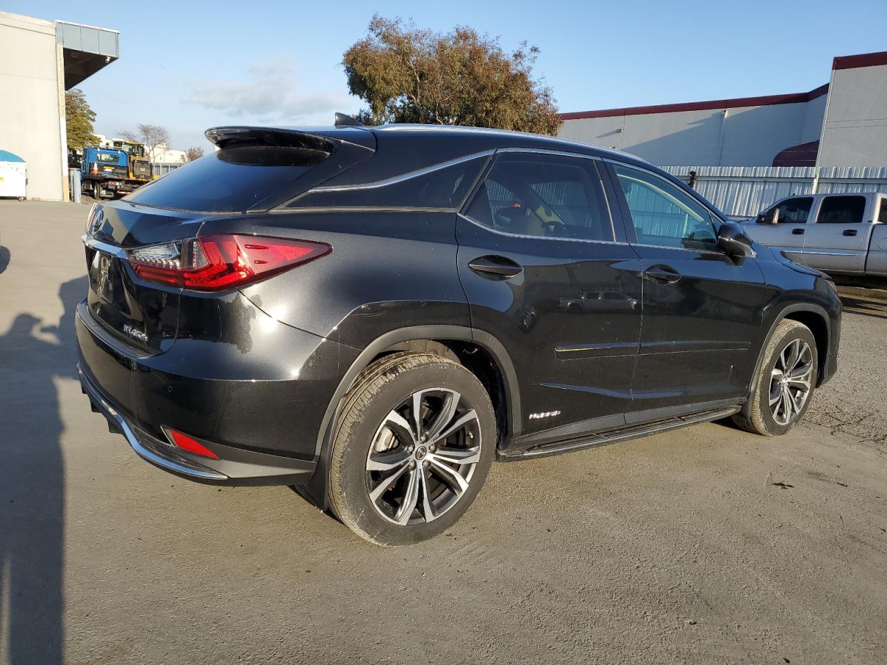 2020 Lexus RX VIN 2T2HGMDA8LC048831 Copart auction photo, vandalism damage thumbnail 3
