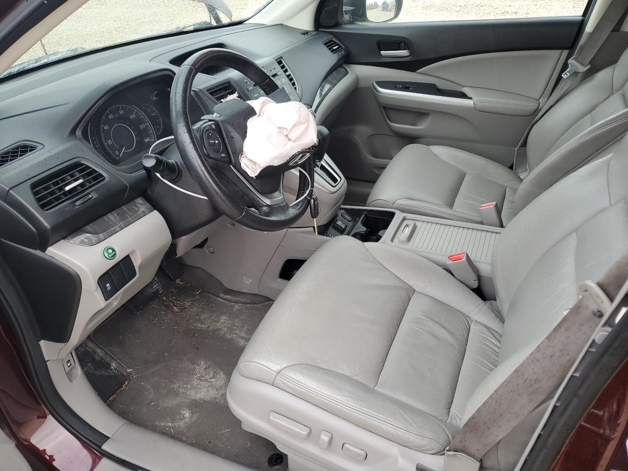 2013 Honda CR-V VIN 5J6RM4H71DL065281 Copart auction photo, front end damage thumbnail 7
