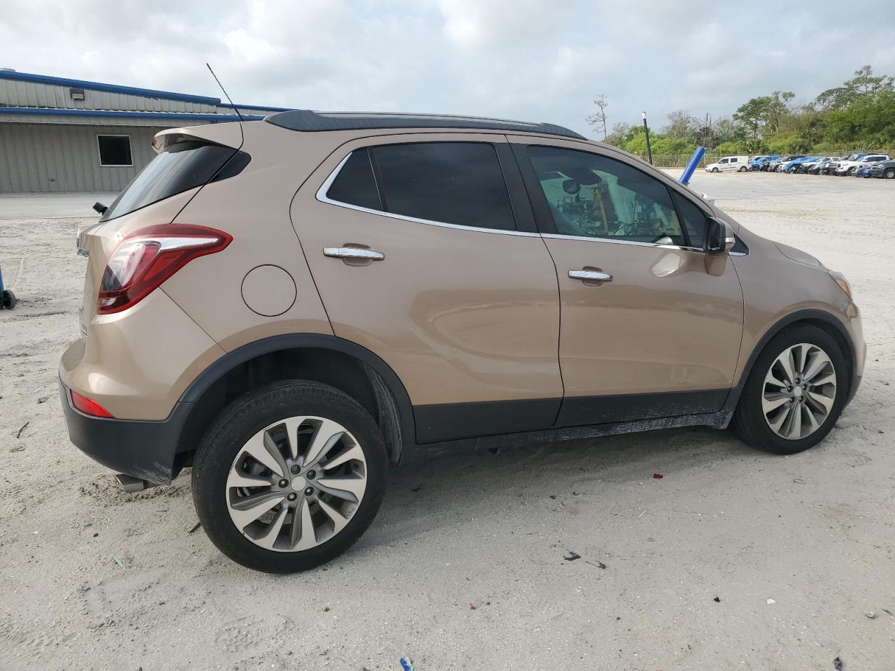 2019 Buick Encore VIN KL4CJASB9KB925148 Copart auction photo, undercarriage / side damage thumbnail 3