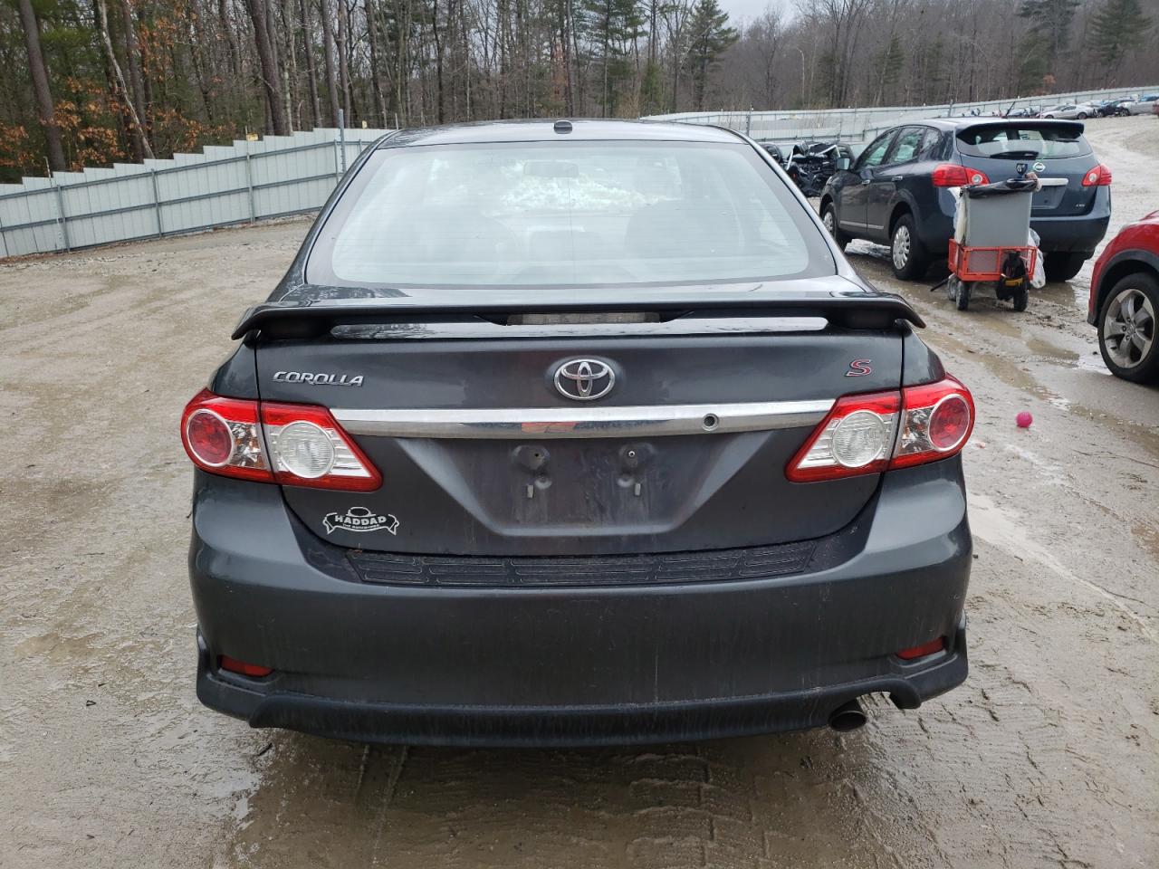 2011 Toyota Corolla VIN 2T1BU4EE8BC710264 Copart auction photo, front end / minor dent/scratches damage thumbnail 6