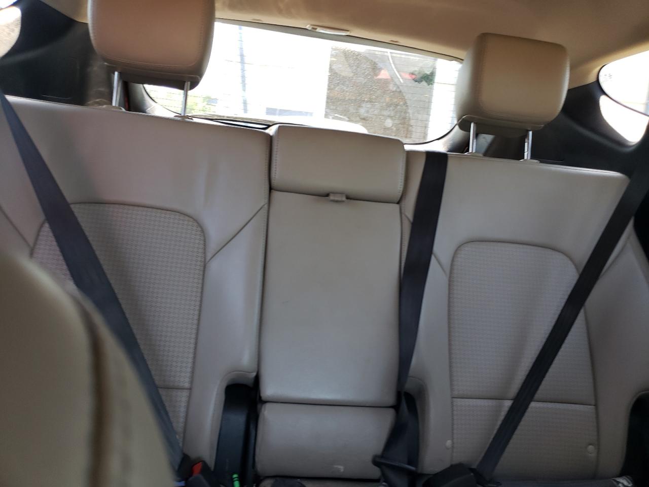 2014 Hyundai Santa Fe VIN 5XYZU3LA8EG182517 Copart auction photo, side damage thumbnail 10