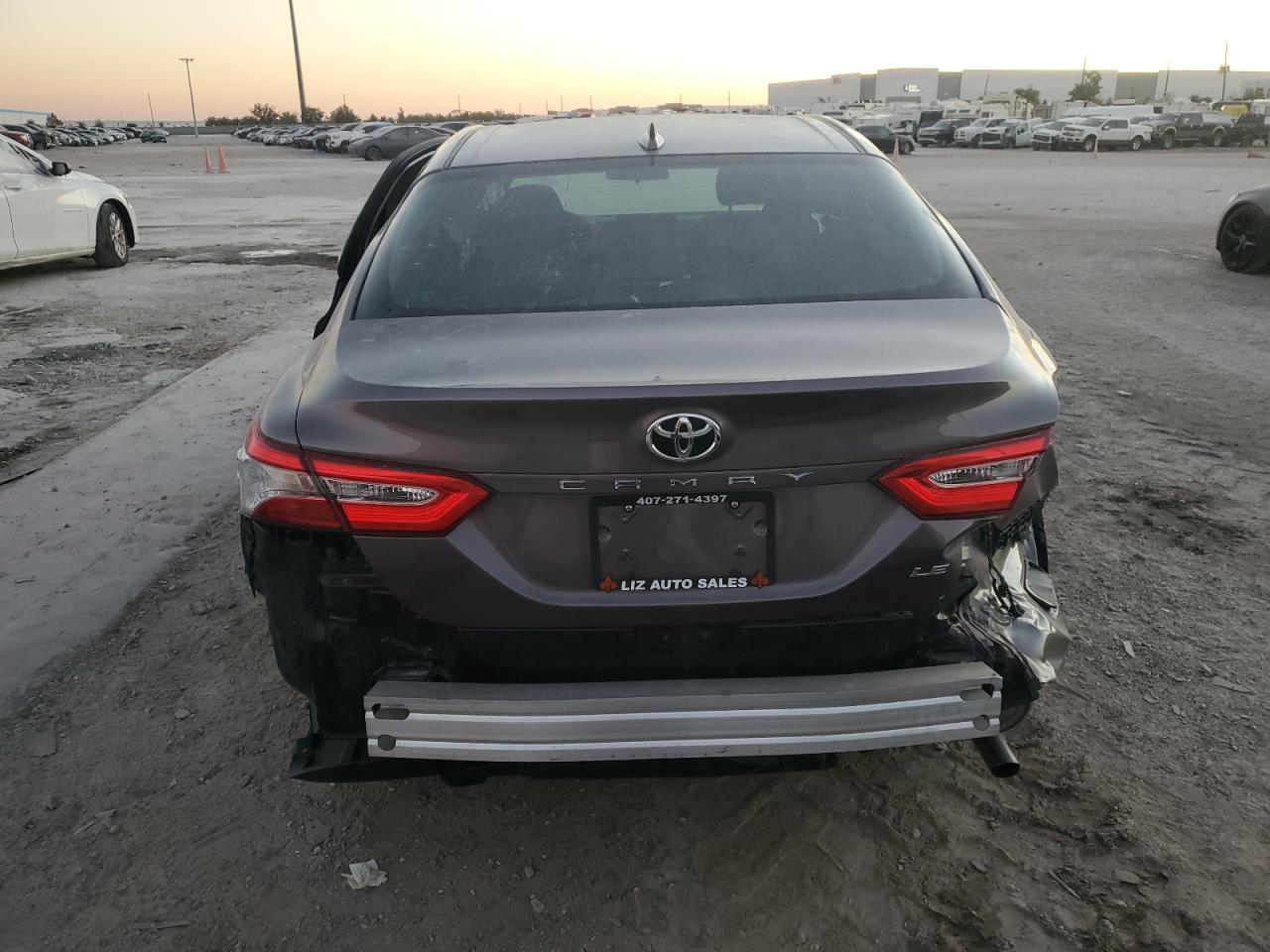 2021 Toyota Camry VIN 4T1C11AK4MU472339 Copart auction photo, side / rear end damage thumbnail 6
