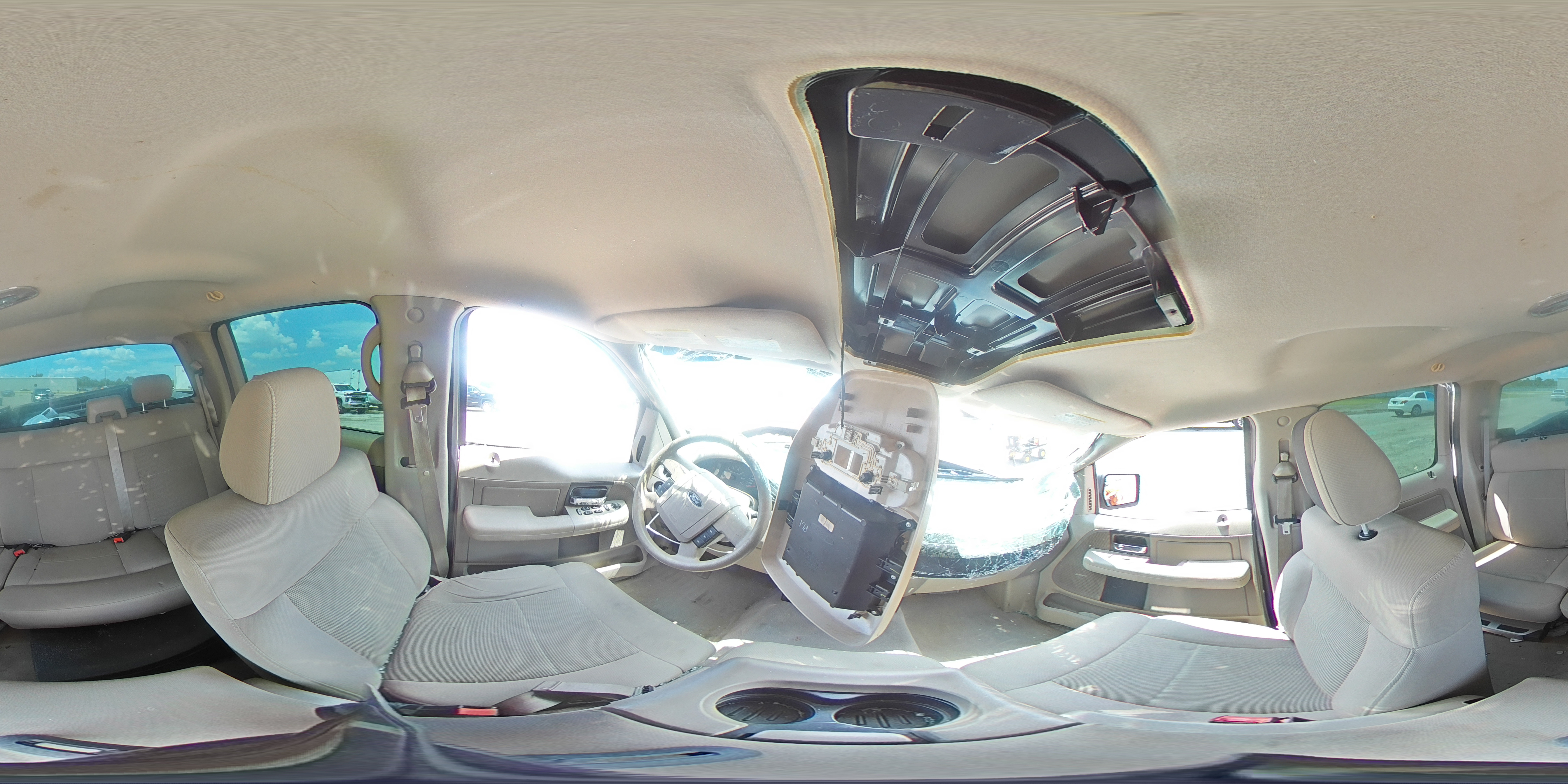 2006 Ford F-150 VIN 1FTPW12V26FB60415 Copart auction photo, front end / rollover damage thumbnail 12