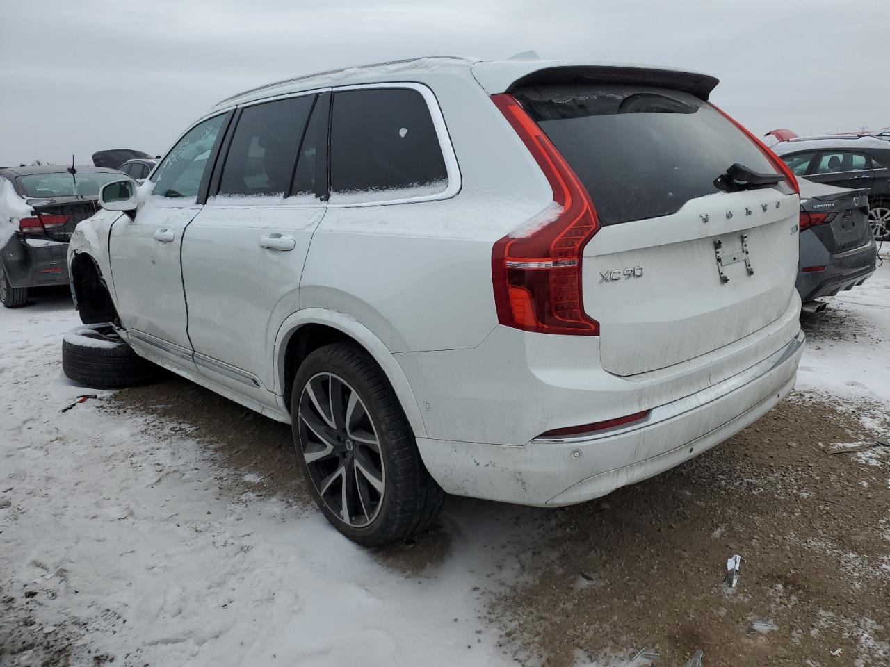 2023 Volvo XC90 VIN YV4062PN0P1918974 Copart auction photo, front end / side damage thumbnail 2