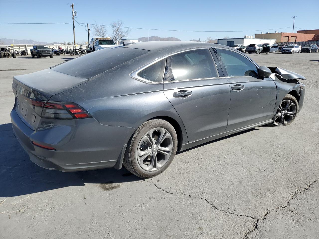 2024 Honda Accord VIN 1HGCY1F39RA075365 Copart auction photo, front end damage thumbnail 3