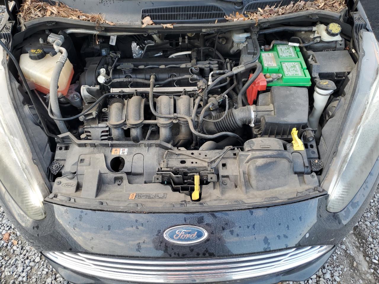 2015 Ford Fiesta VIN 3FADP4BJ5FM202564 Copart auction photo, rear end damage thumbnail 11