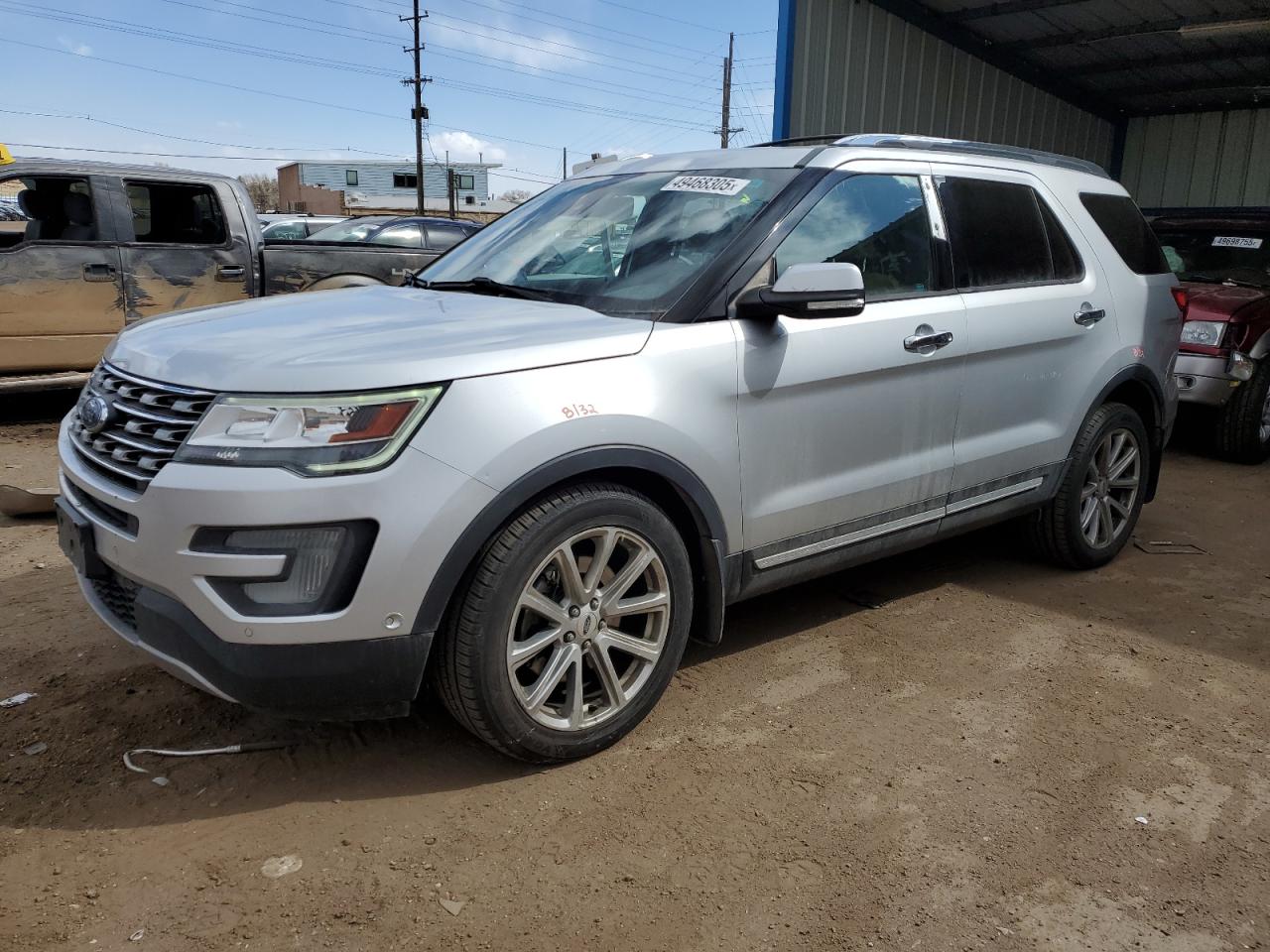 2017 Ford Explorer VIN 1FM5K8FH4HGA75701 - Copart auction photo