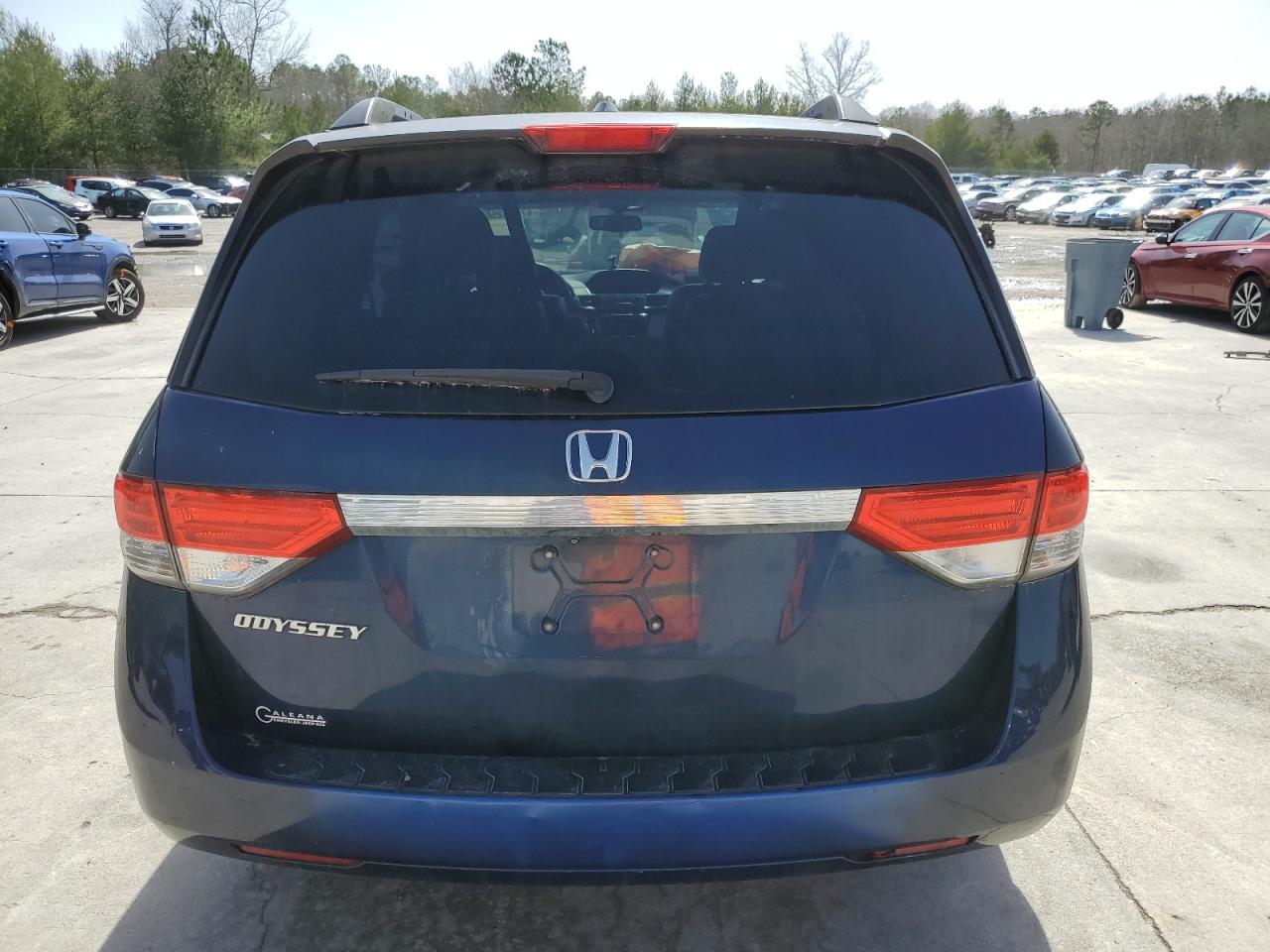 2015 Honda Odyssey VIN 5FNRL5H66FB040811 Copart auction photo, front end damage thumbnail 6