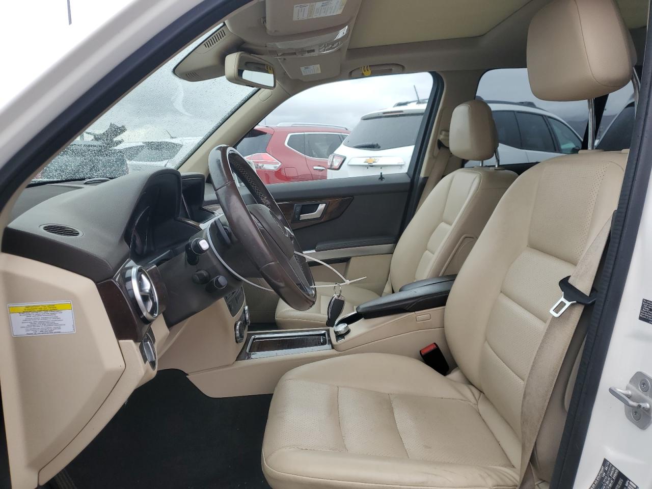 2014 Mercedes-Benz GLK-klasse VIN WDCGG0EB9EG217141 Copart auction photo, front end damage thumbnail 7
