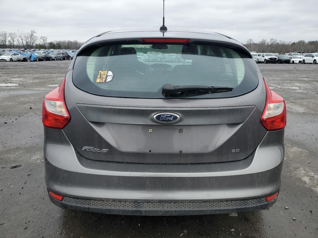 2012 Ford Focus VIN 1FAHP3K28CL225211 Copart auction photo, front end / side damage thumbnail 6